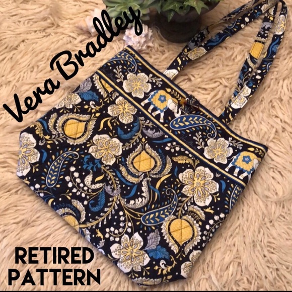 Vera Bradley Handbags - Vera Bradley Purse-Ellie blue Elephant patten